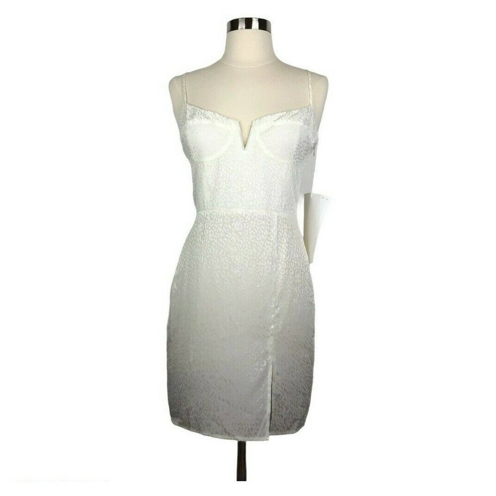 NEW Blue Life Donia Dress White Leopard